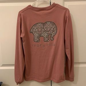 Ivory Ella long sleeve tee
